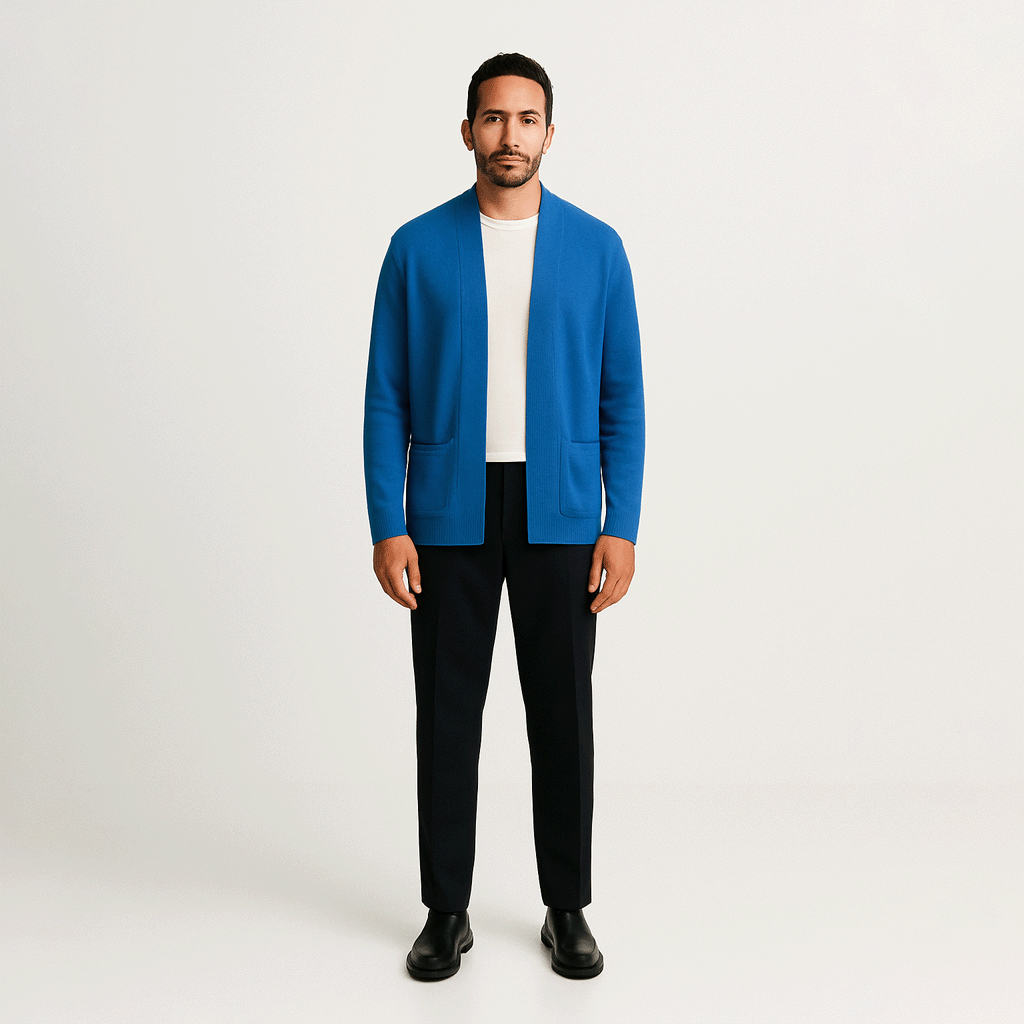 Cardigan Masculino Básico